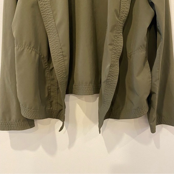 Open front jacket army green size large - Picture 5 of 12